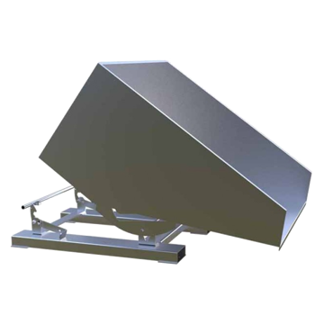 Picture of Roll Forward Tipping Skip  - Stainless Steel