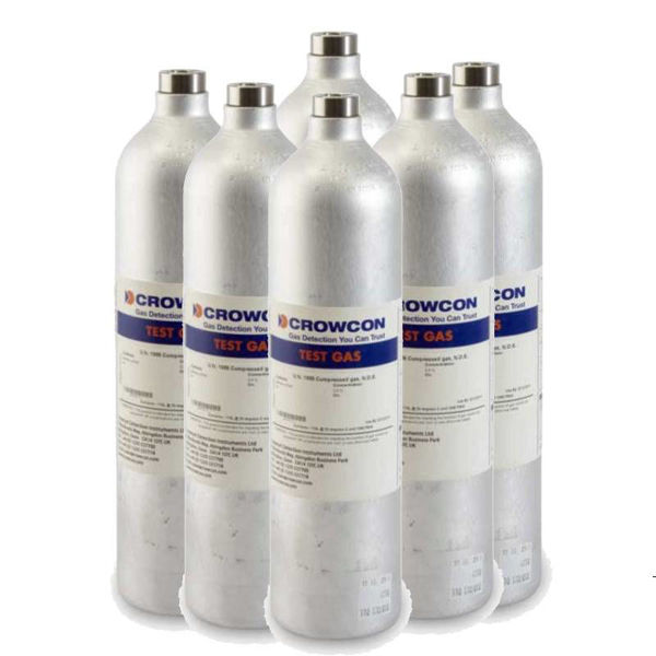 Crowcon Gas Cylinder/Bottle - Quint Gas Mix 11 (6 bottles)