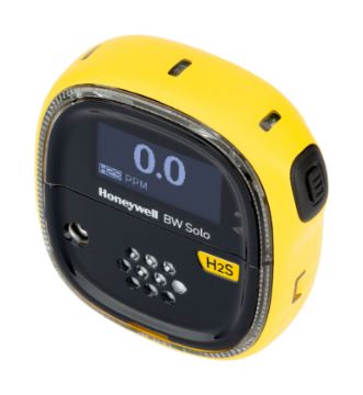 Picture of Honeywell BW Solo Wireless BWS1-HL-Y Hydrogen Sulfide (H2S) Single Gas Detector (Yellow)