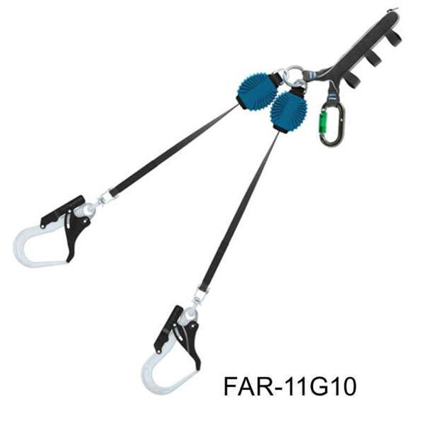 SpanSet Dynamic Self-Retracting Inertia Reel with Scaffold Hooks	