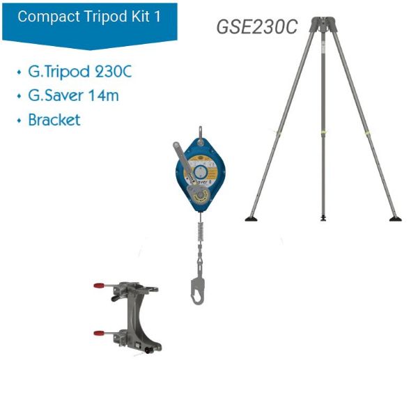 Compact Tripod Kit 1 new