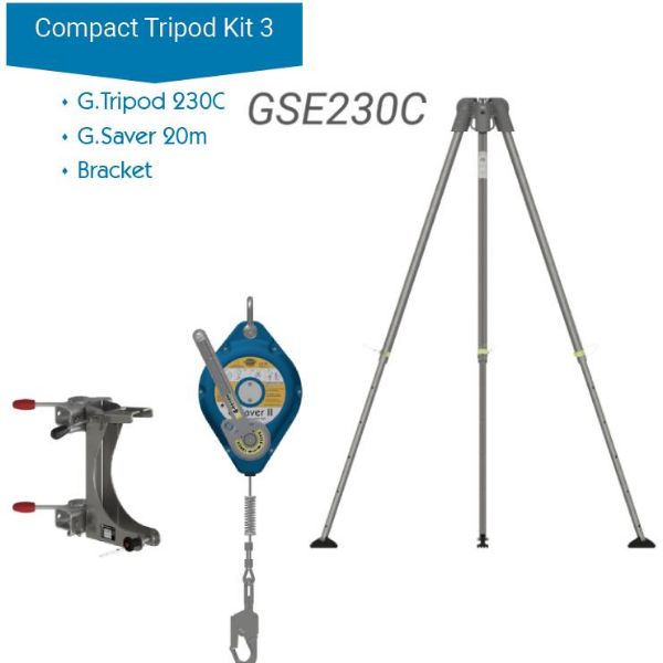 Compact Tripod Kit 3 new