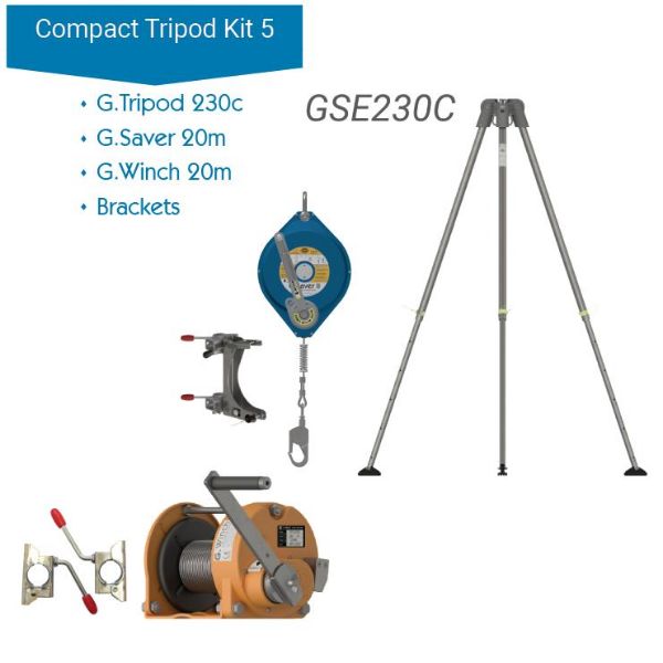 Compact Tripod Kit 5 new