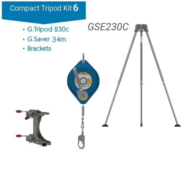 Compact Tripod Kit 6 new