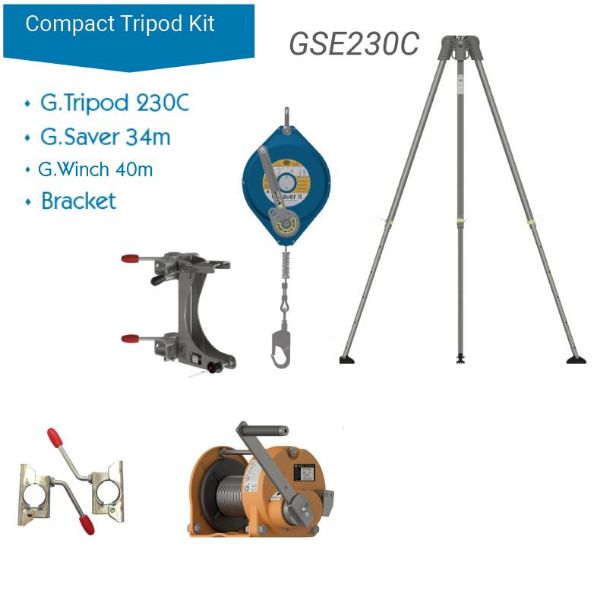 Compact Tripod Kit 7 new