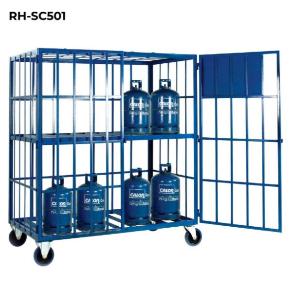 Picture of Gas Bottle Cylinder Storage Cages