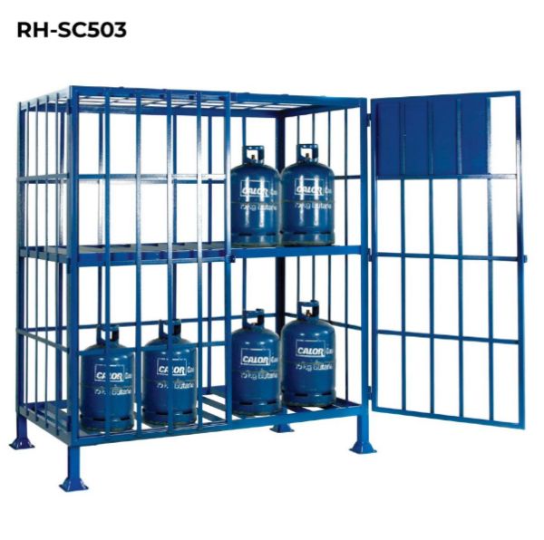 Picture of Gas Bottle Cylinder Storage Cages