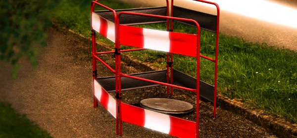 Picture of Quazarguard Folding Barrier