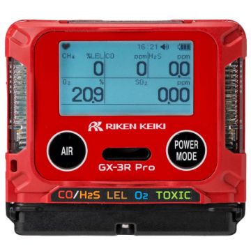 Picture of RIken Keiki GX-3R Pro Ultra Compact Personal 5 Gas Confined Space Monitor with Bluetooth