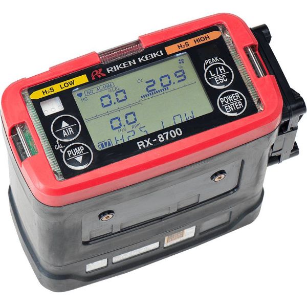 Picture of Riken Keiki RX-8700 Sample Drawing Portable Multi Gas Monitor 