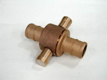 Picture of 2.5 inch Instantaneous Male/Female Pair x 52mm Hose Tail (Gunmetal)