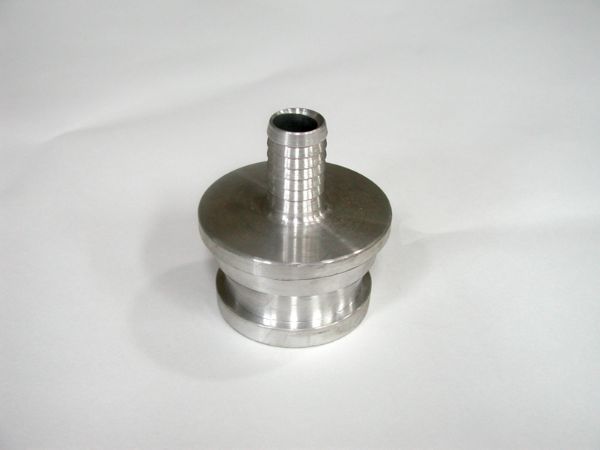 Picture of 2.5" Inst Male Half Only x 25mm Serrated Hose Tail