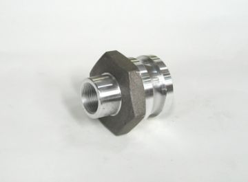Picture of 2.5" Instantaneous Male to BS 336 To 1" Instantaneous Female Adapter - Light Alloy