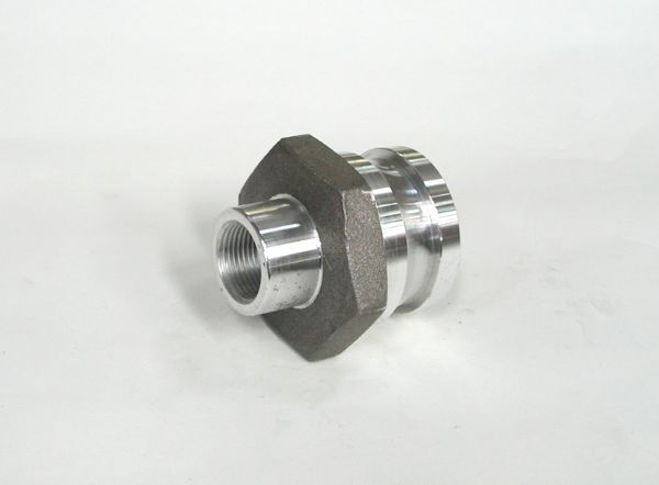 Picture of 2.5" Instantaneous Male to BS 336 To 1" Instantaneous Female Adapter - Light Alloy
