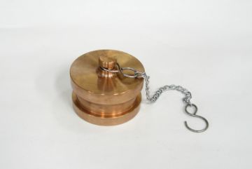 Picture of Gunmetal Blank Plug And Chain