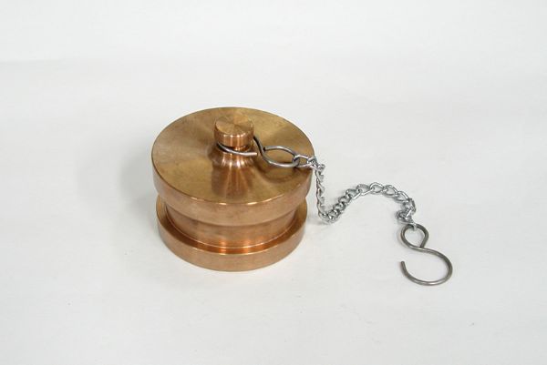 Picture of Gunmetal Blank Plug And Chain