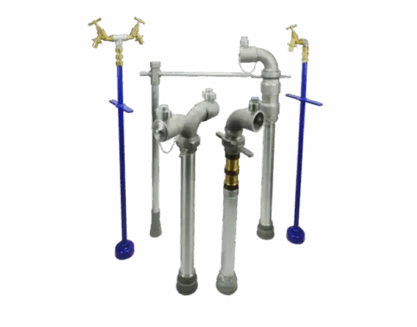 Picture of Double Head Standpipe with Twin Check Valve (WRAS Approved)