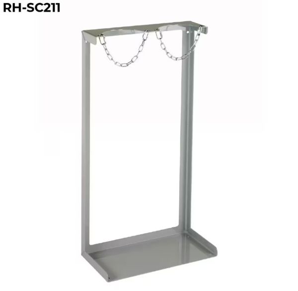 Picture of Economy Static Floor Stands - 2 x Cylinder (100-180 dia)
