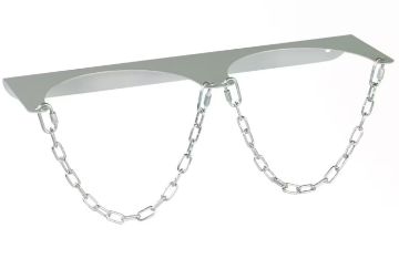 Picture of Economy Cylinder Wall Rack - 2 x Cylinder (140-270 dia)