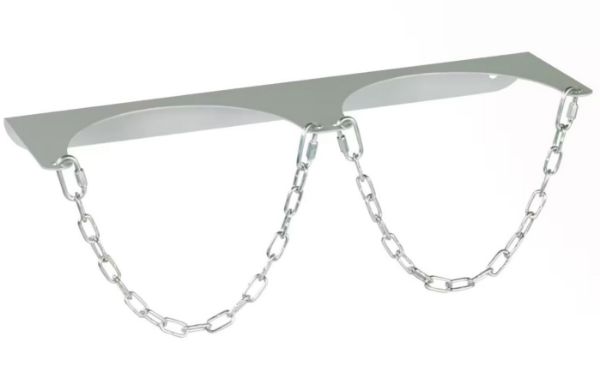 Picture of Economy Cylinder Wall Rack - 2 x Cylinder (140-270 dia)