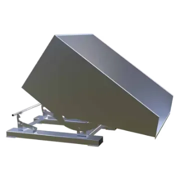 Picture of Roll Forward Tipping Skip  - Stainless Steel