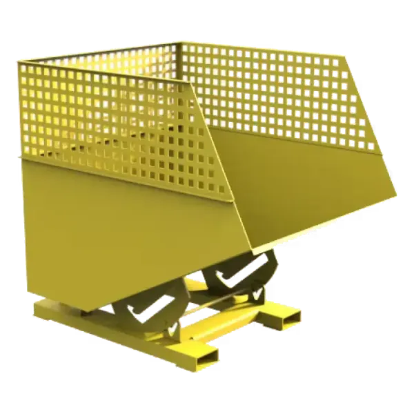 Picture of Roll Forward Tipping Skip  - Mesh Extension Sides