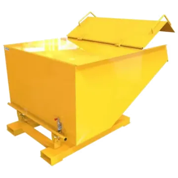 Picture of Roll Forward Tipping Skip  - Lidded