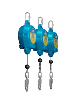 Picture of STOP 141 kg (310 lbs) MWL | 14 m (46 ft) Synthetic Lifeline | Zinc Plated Steel Snap Hook