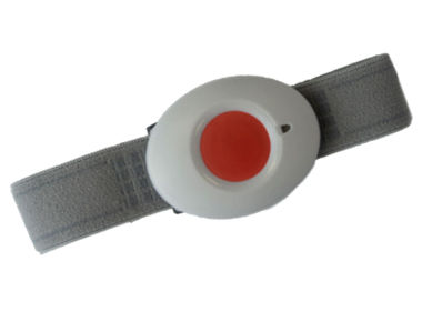 Wrist worn SOS panic button that connects to Plus range and can remotely trigger an alarm. One Plus device can service 5 SOS buttons